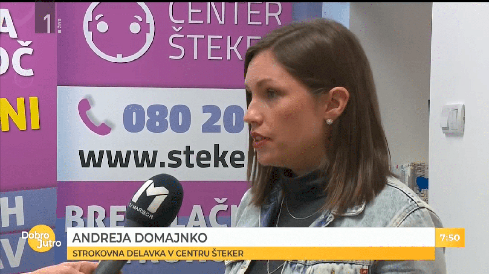 Prispevek o digitalnih pravicah otrok v oddaji Dobro jutro iz Maribora