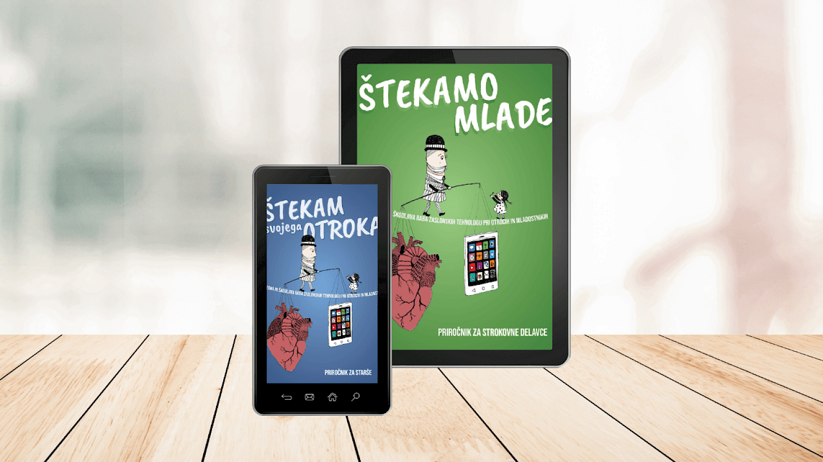 Na voljo spletna izdaja priročnikov "&Scaron;tekamo mlade" in "&Scaron;tekam svojega otroka"