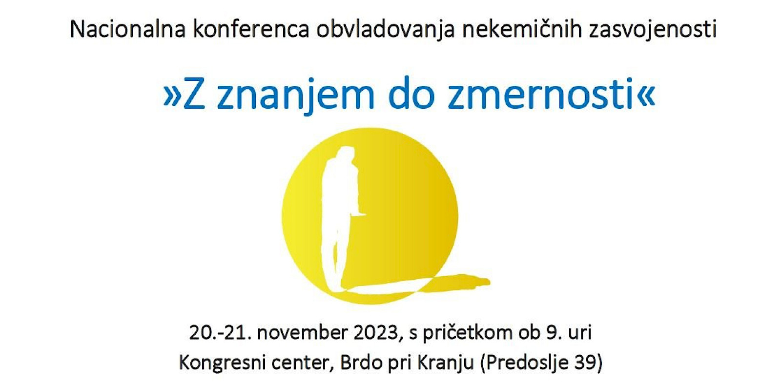 Center &Scaron;teker na nacionalni konferenci obvladovanja nekemičnih zasvojenosti