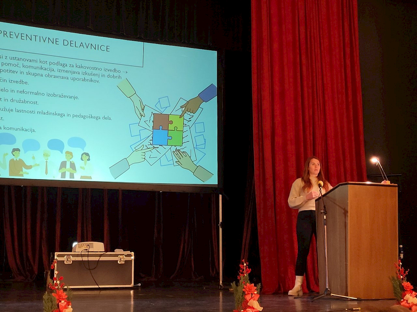 Center &Scaron;teker na konferenci Zdravih mest v Ru&scaron;ah